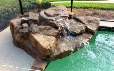 See how one Florida company gets creative with RicoRock waterfalls