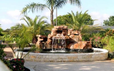 The 5 Foot Triple Waterfall elevates any outdoor space