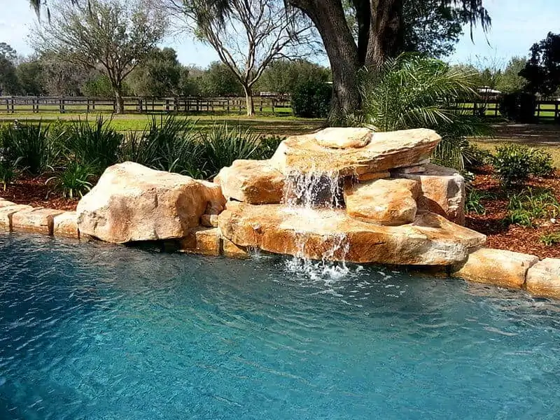 Texas 2-Step Swimming Pool Waterfall Kit