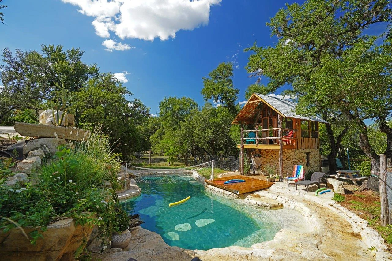Treehouse with Pool